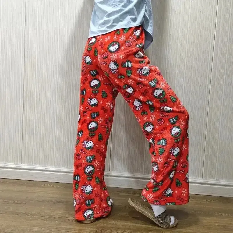 Adorable Hello-Kitty Christmas Pajamas