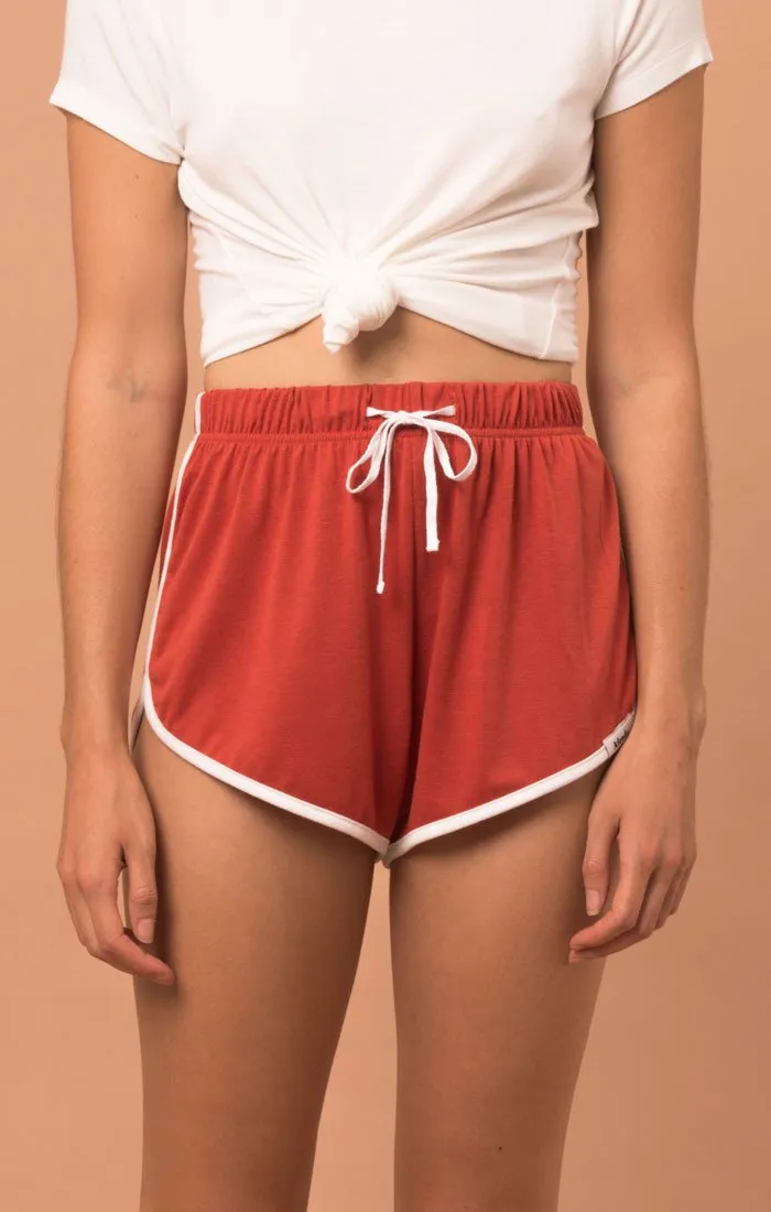 Afends Womens Venus - Rust - Easy Shorts