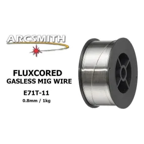 ArcSmith Gasless Self Shielded MIG Welding Wire E71T-11 0.8mm / 1kg