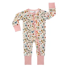 Bamboo Baby Pajamas - Garden Friends