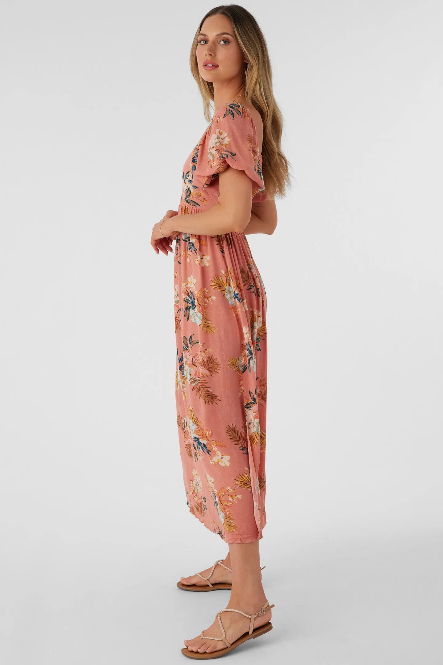 BRIAR PUNTA TROPICAL MIDI DRESS