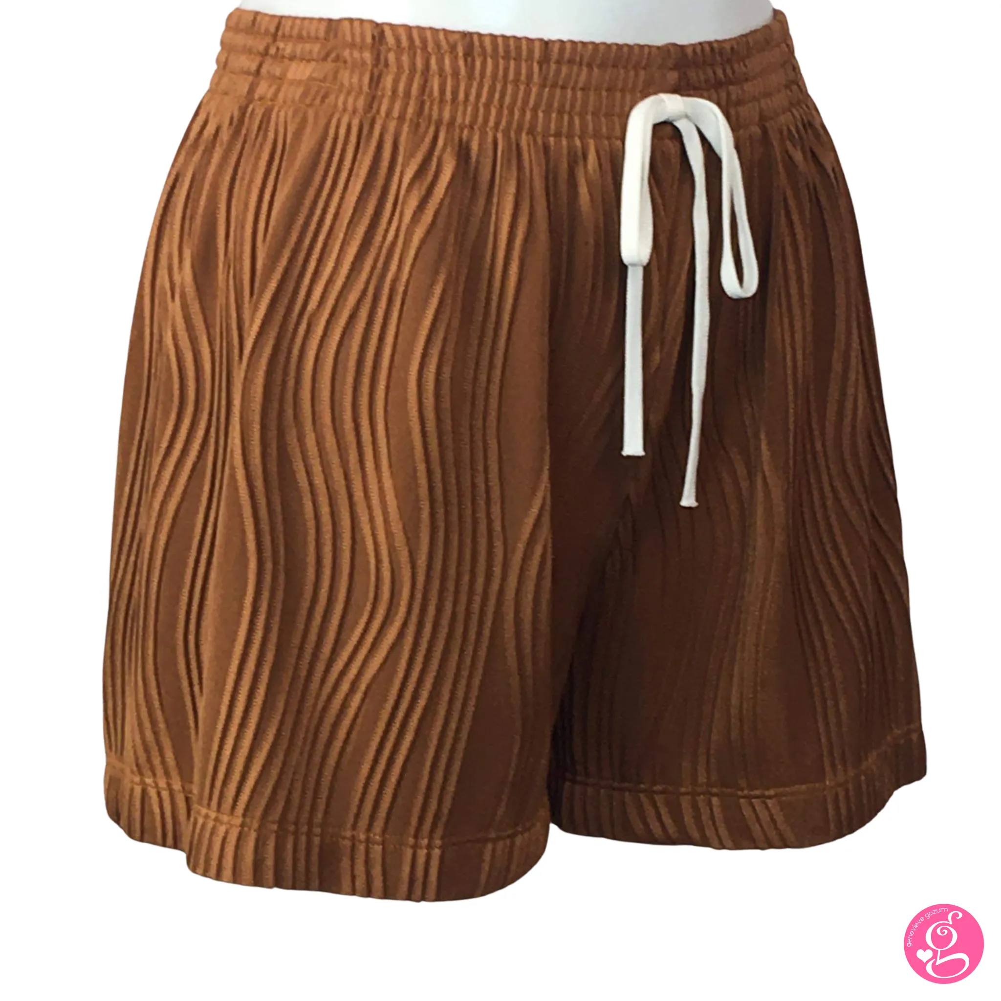 Cartoon Waves Sweet Sexy Shorts with Slip Shorts