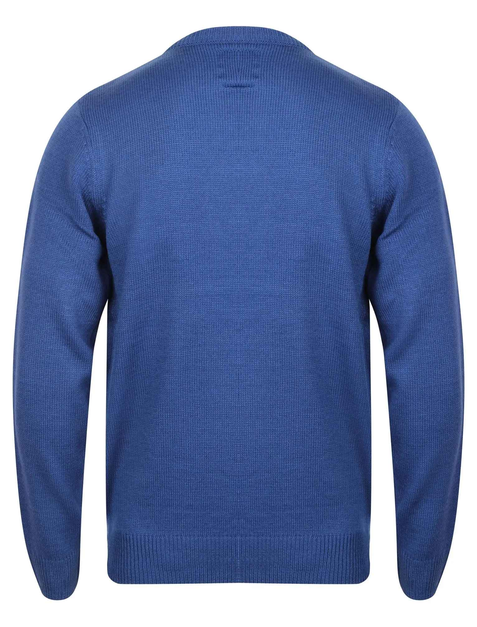 Chill Out Novelty Christmas Jumper in Sapphire - Season’s Greetings