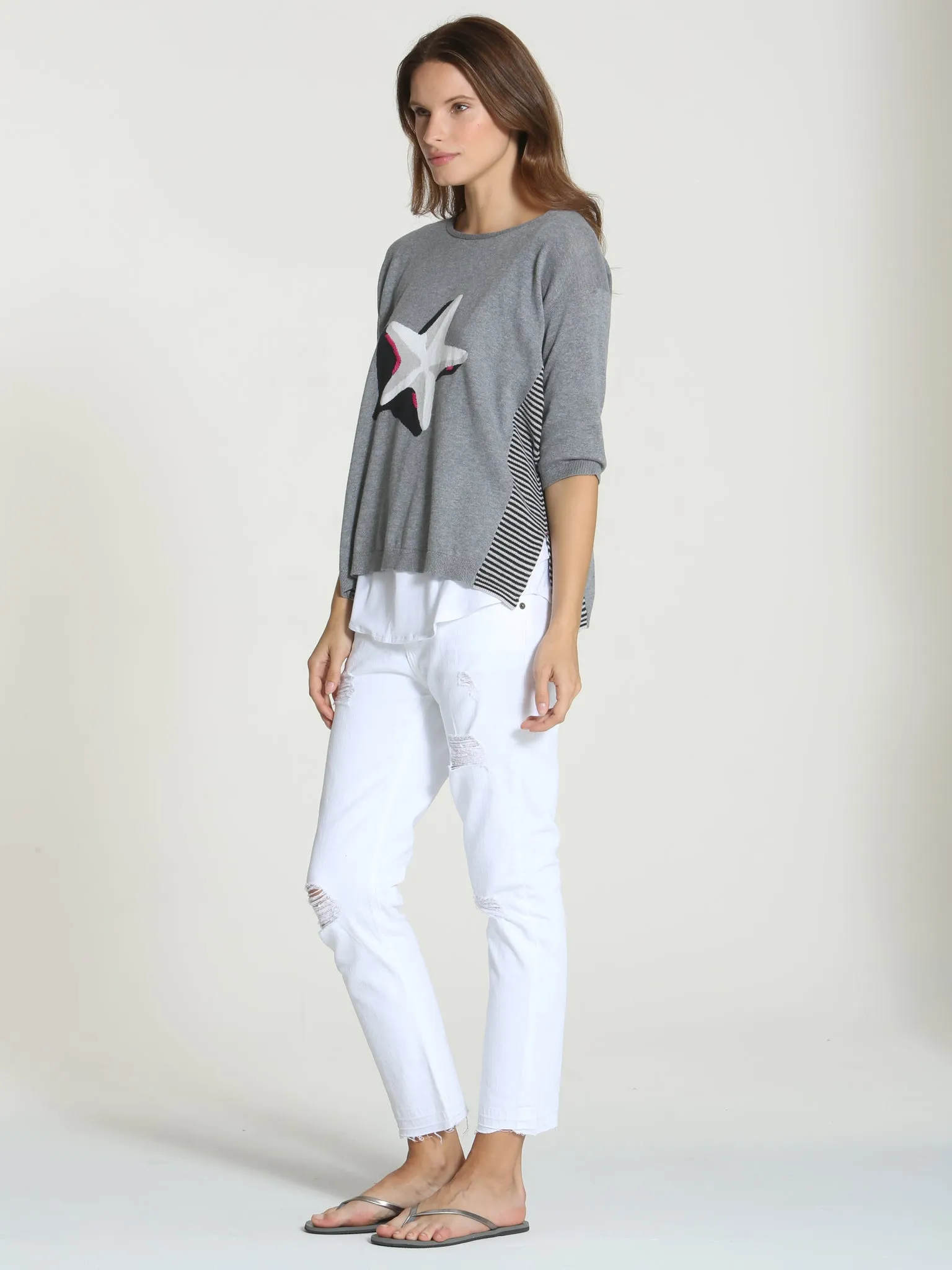 Cool Starfish Tee - Thunder