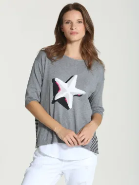 Cool Starfish Tee - Thunder