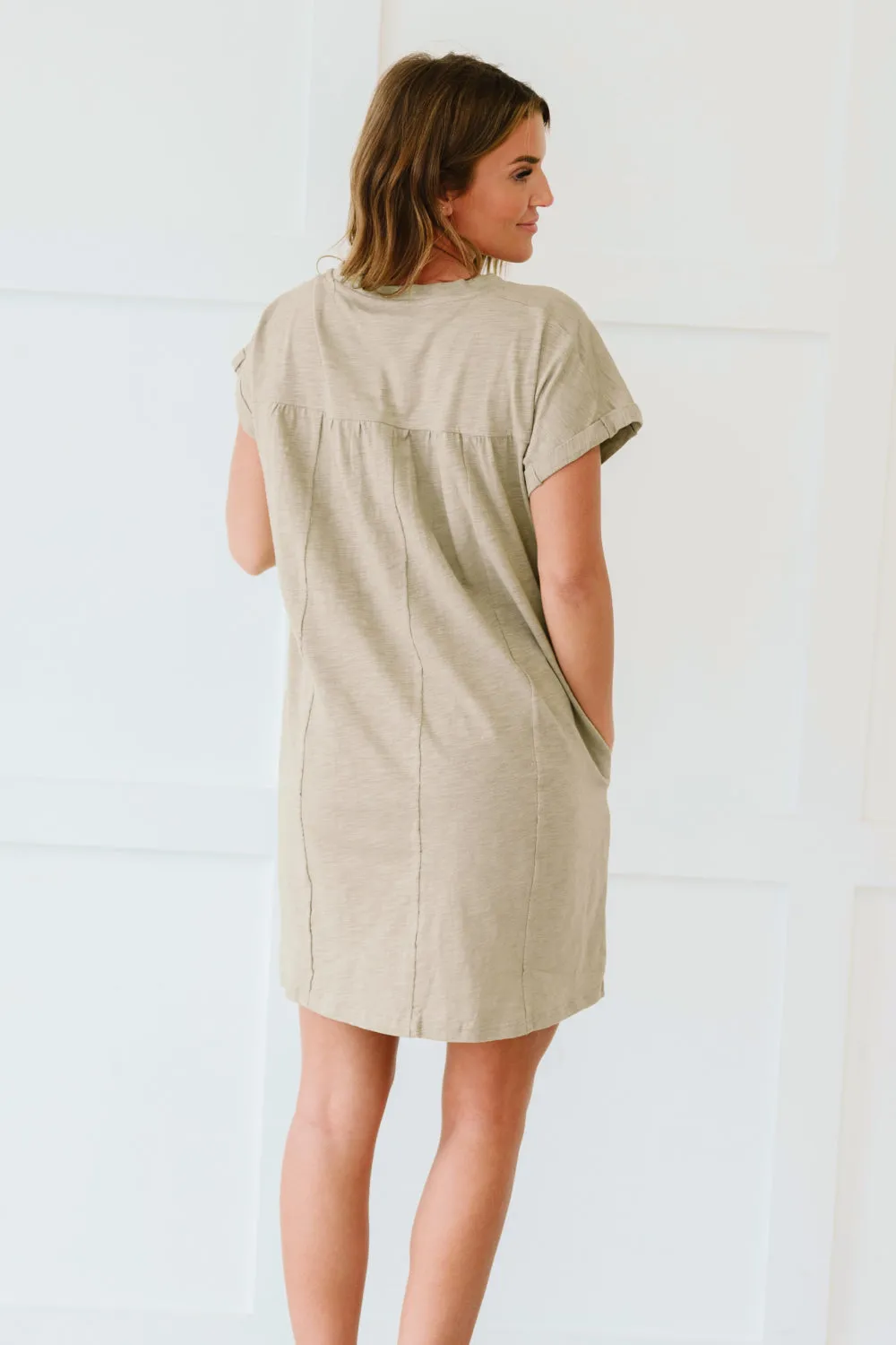 Cotton Bleu Fresh Air Full Size Run T-Shirt Dress