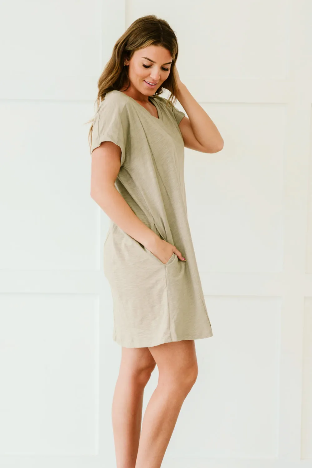 Cotton Bleu Fresh Air Full Size Run T-Shirt Dress