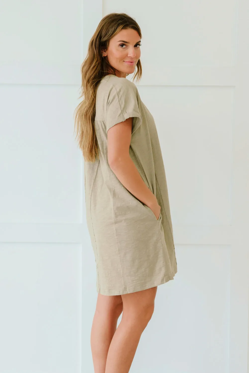 Cotton Bleu Fresh Air Full Size Run T-Shirt Dress