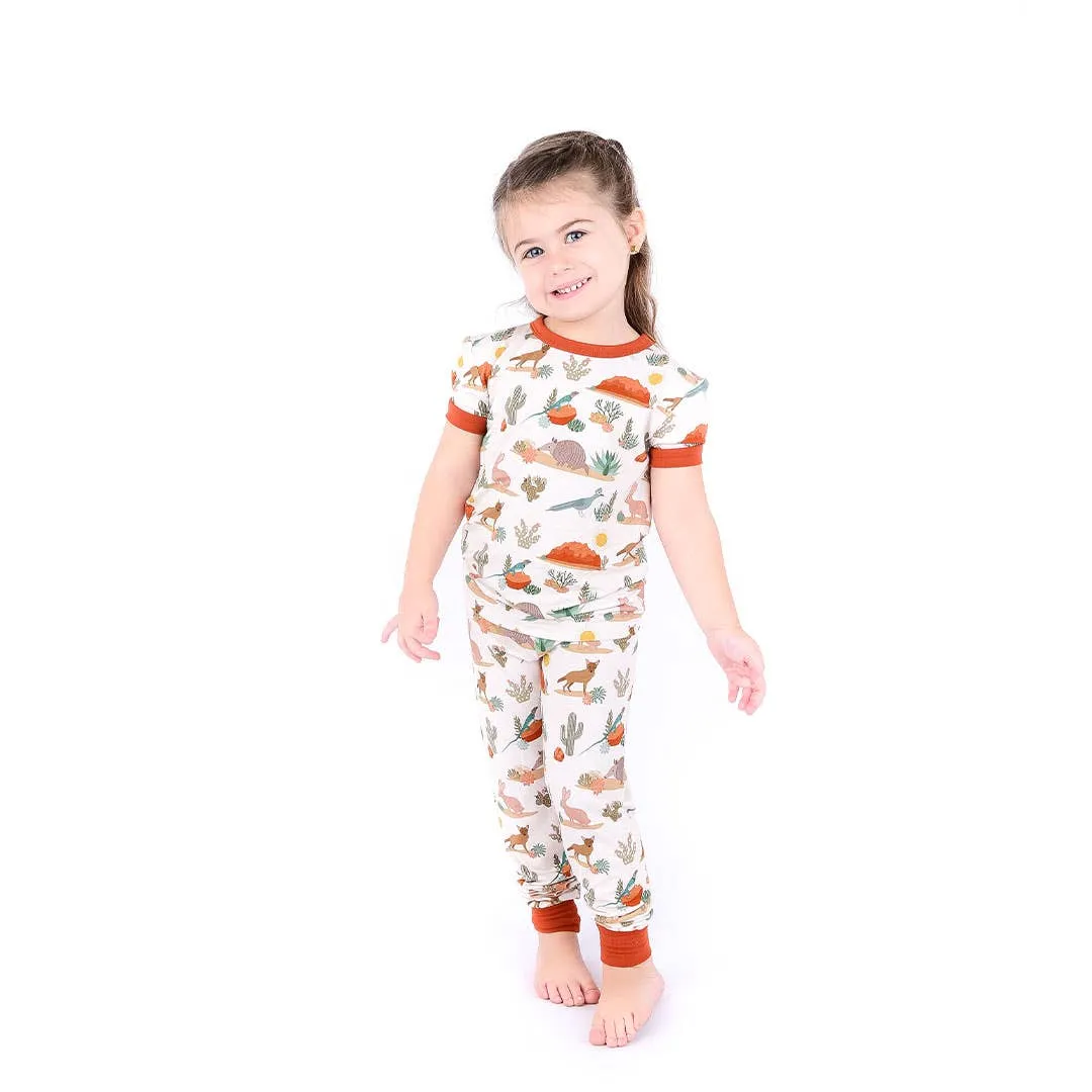 Desert Friends Western Bamboo Pajamas Kids Clothes