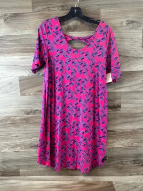 Dress Casual Midi By Fresh Produce In Blue & Pink, Size: M