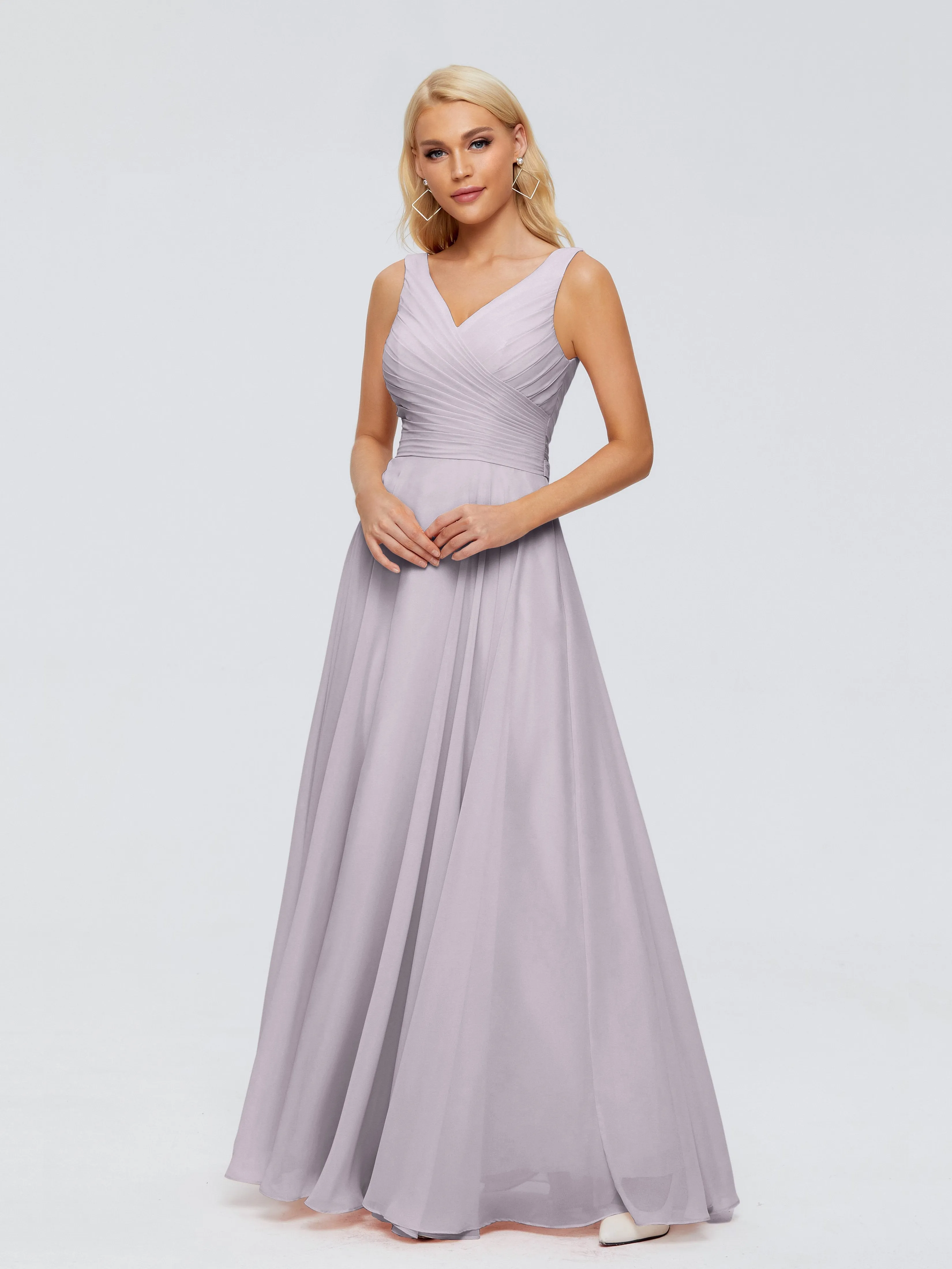 Dusk Bridesmaid Dresses Uk Ryleigh Flowy Chiffon Bridesmaid Dresses With Bow