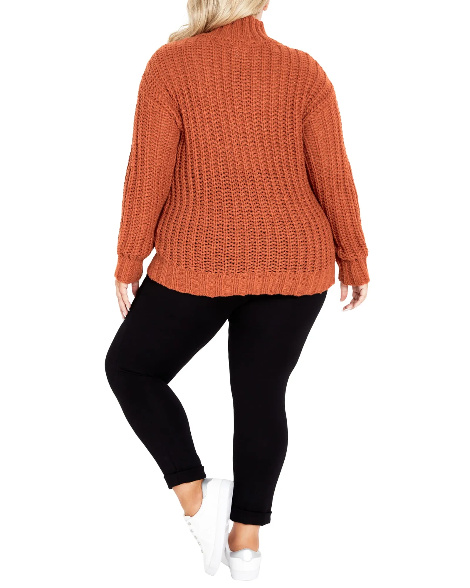 Fallon Sweater | Burnt Sienna