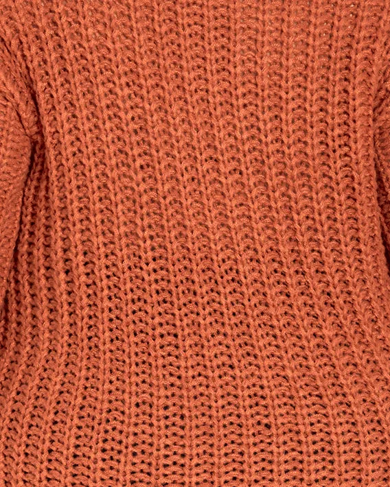 Fallon Sweater | Burnt Sienna