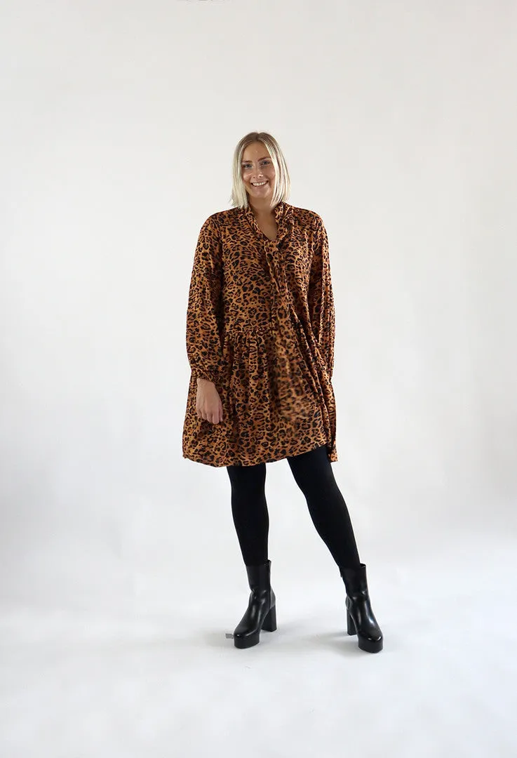 Flowy Dress Leopard