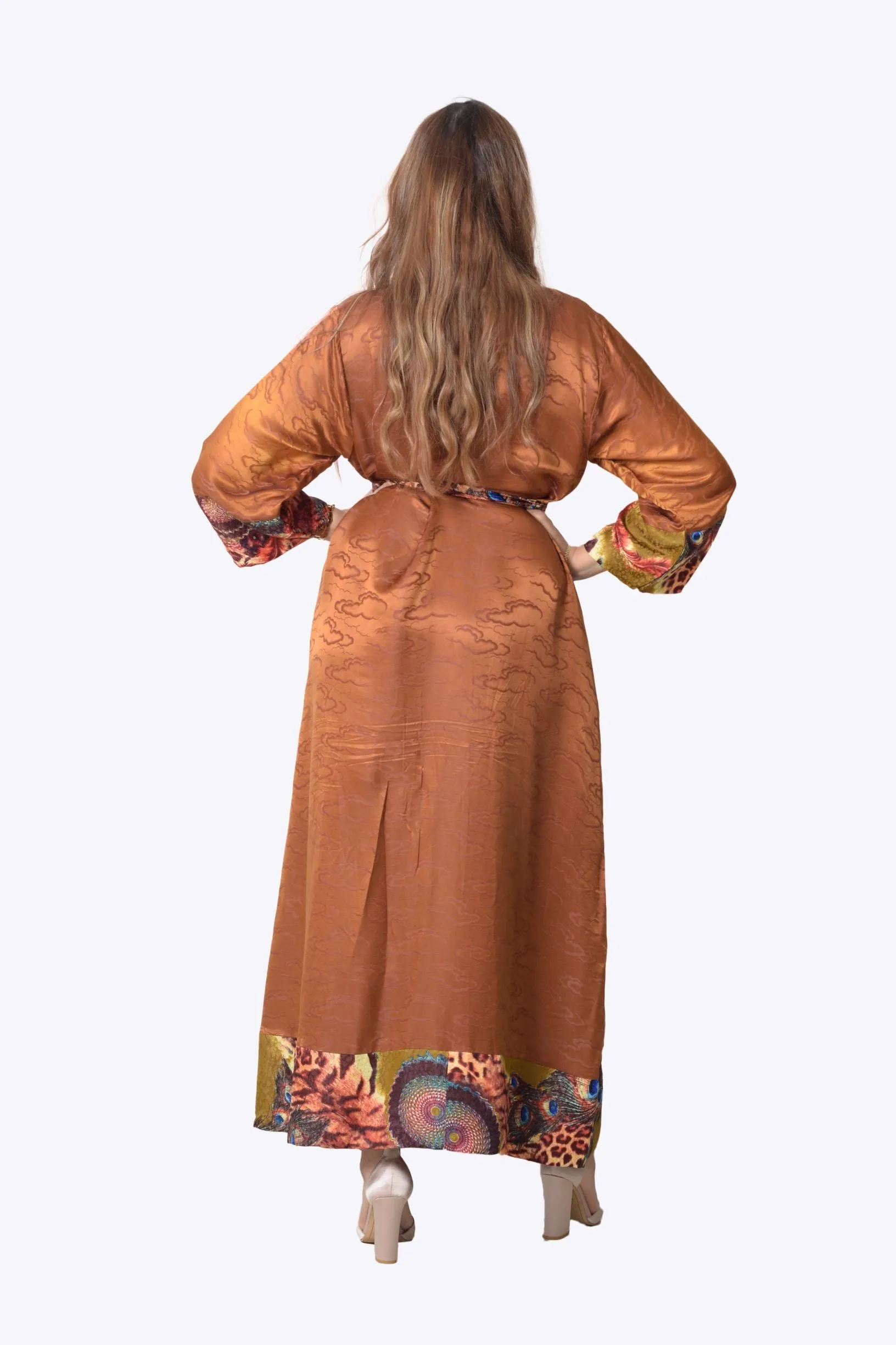 Hazel kimono robe