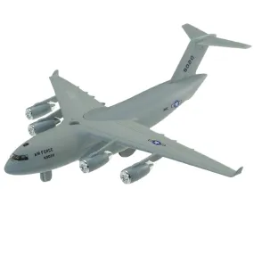 Lights & Sounds C-17 Loadmaster Pullback - Light Gray