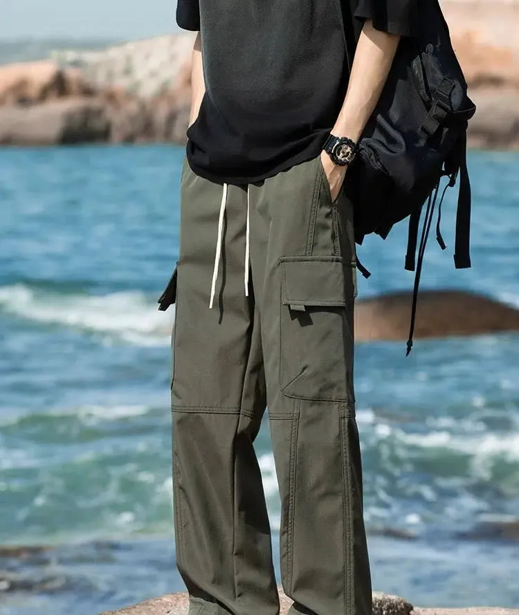 Loose-fit Drawstring Pants