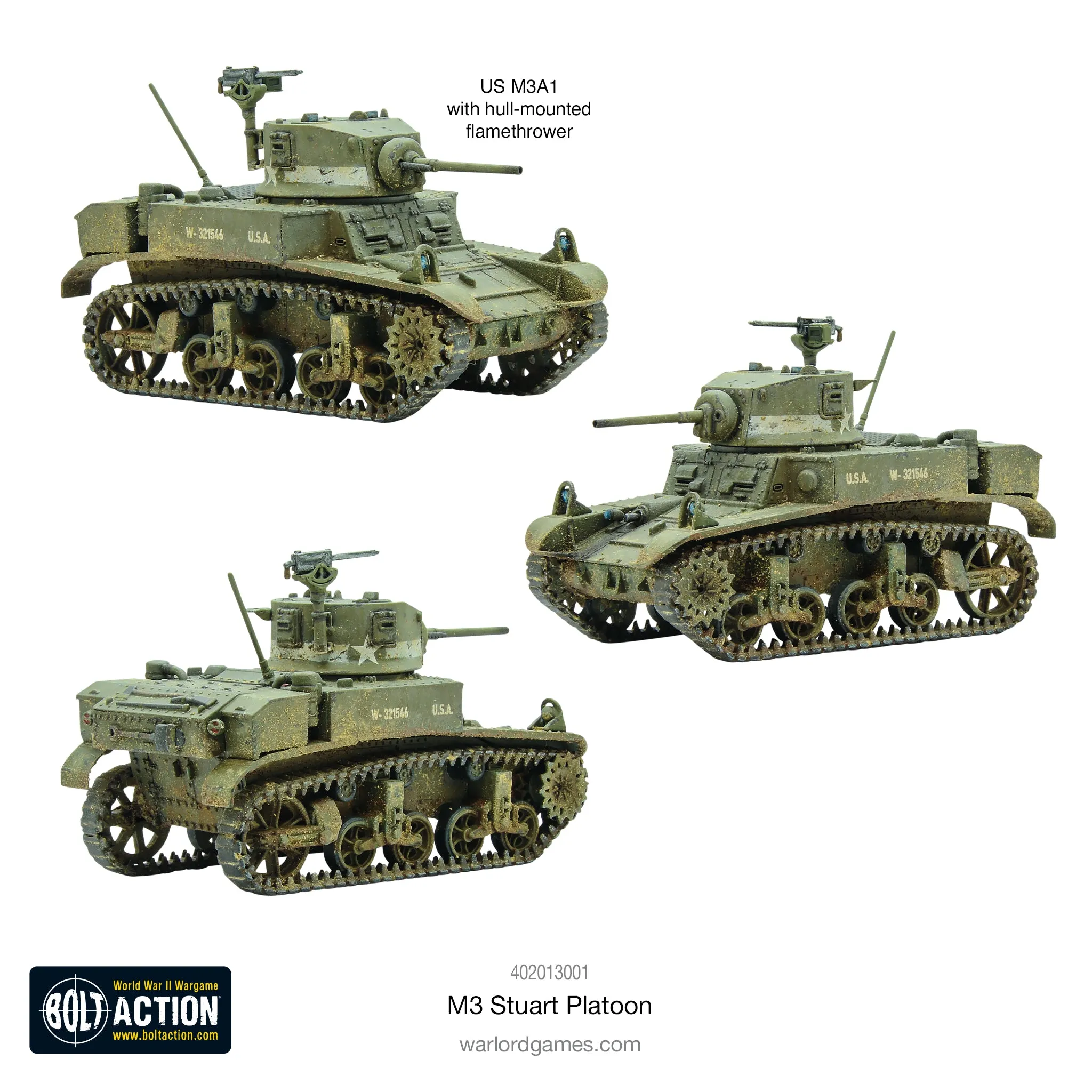 M3 Stuart Platoon