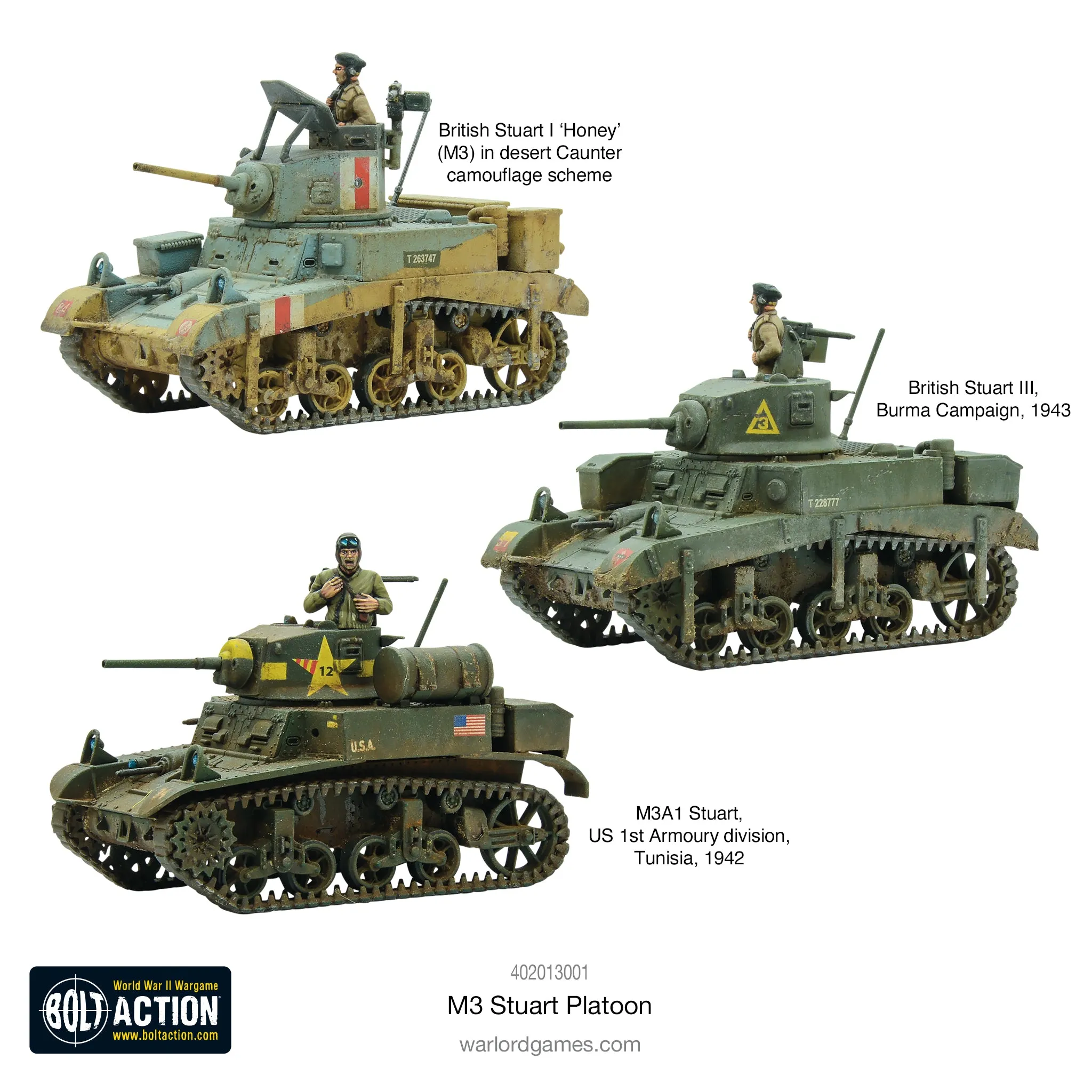 M3 Stuart Platoon