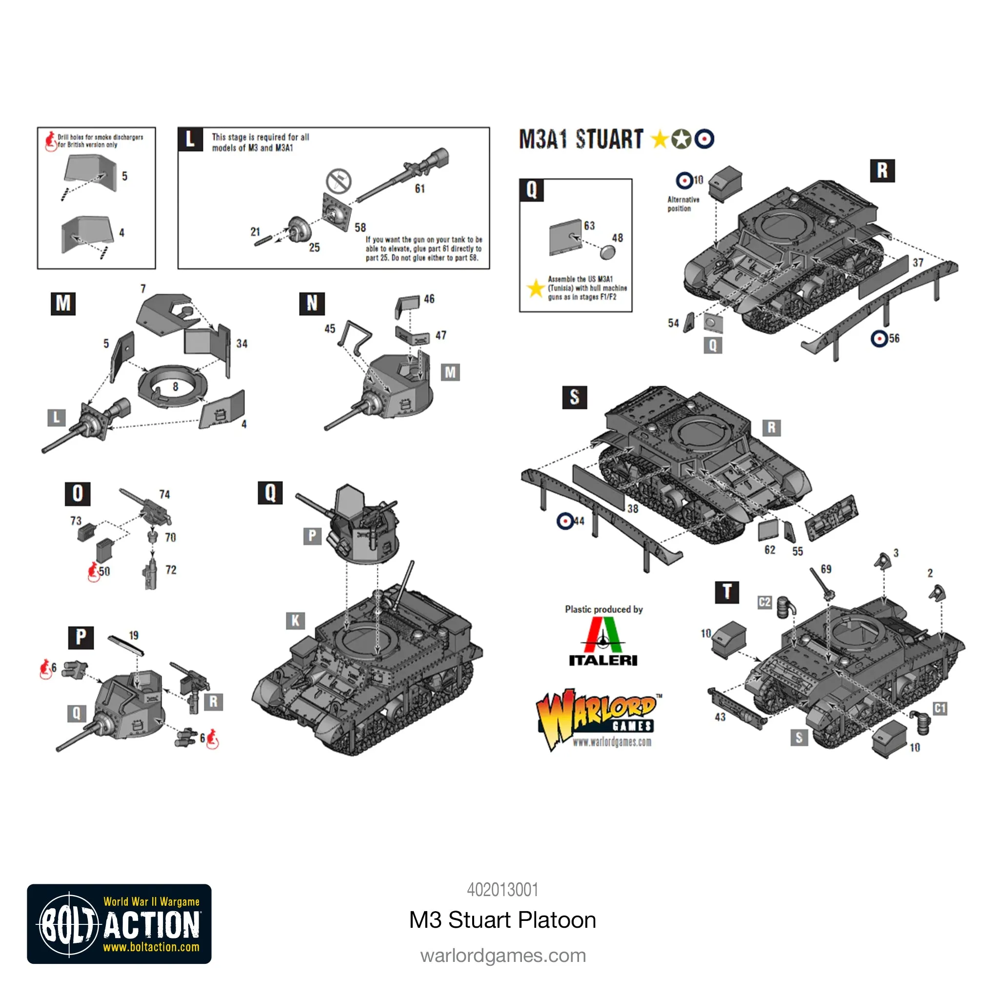 M3 Stuart Platoon