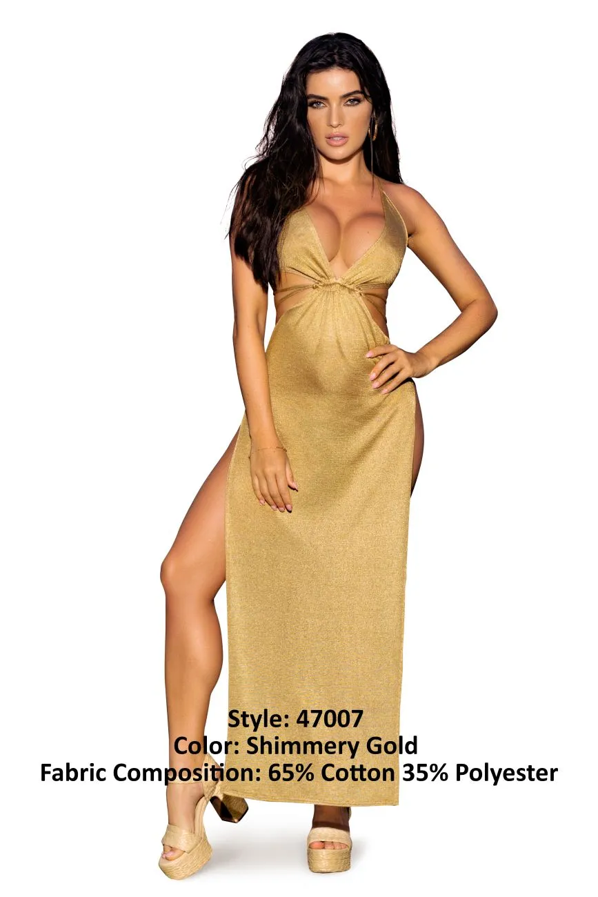 Mapale Dress Color Shimmery Gold