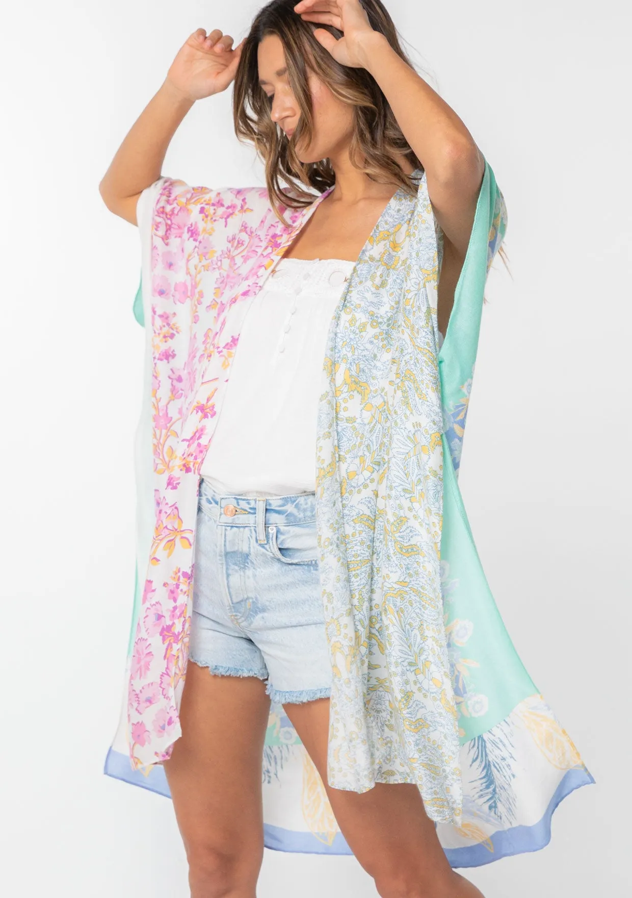 Moonlight And Roses Kimono