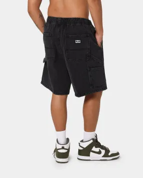 OBEY Easy Denim Carpenter Shorts Black