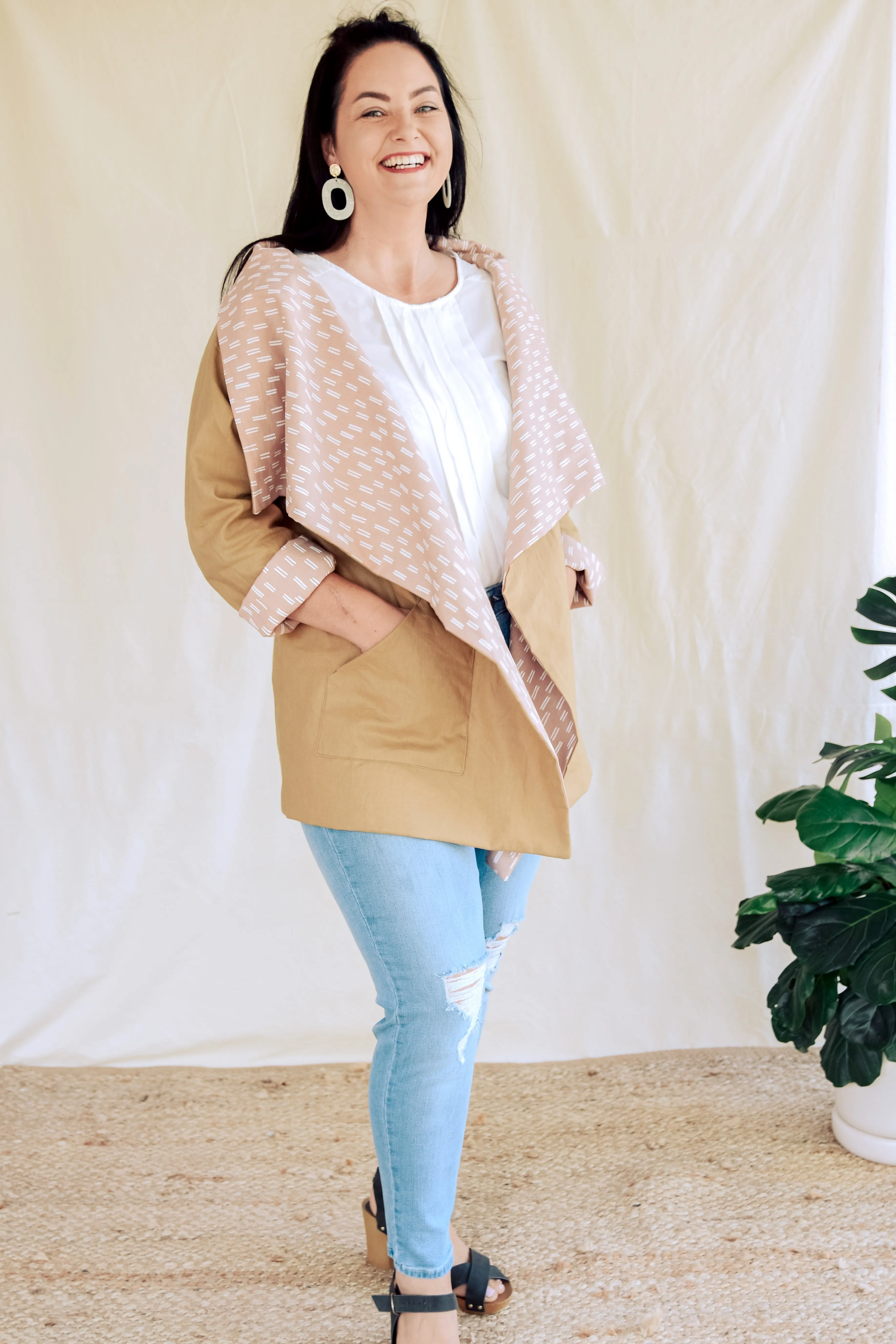 PDF Pattern - Alston Reversible Jacket | Sew To Grow