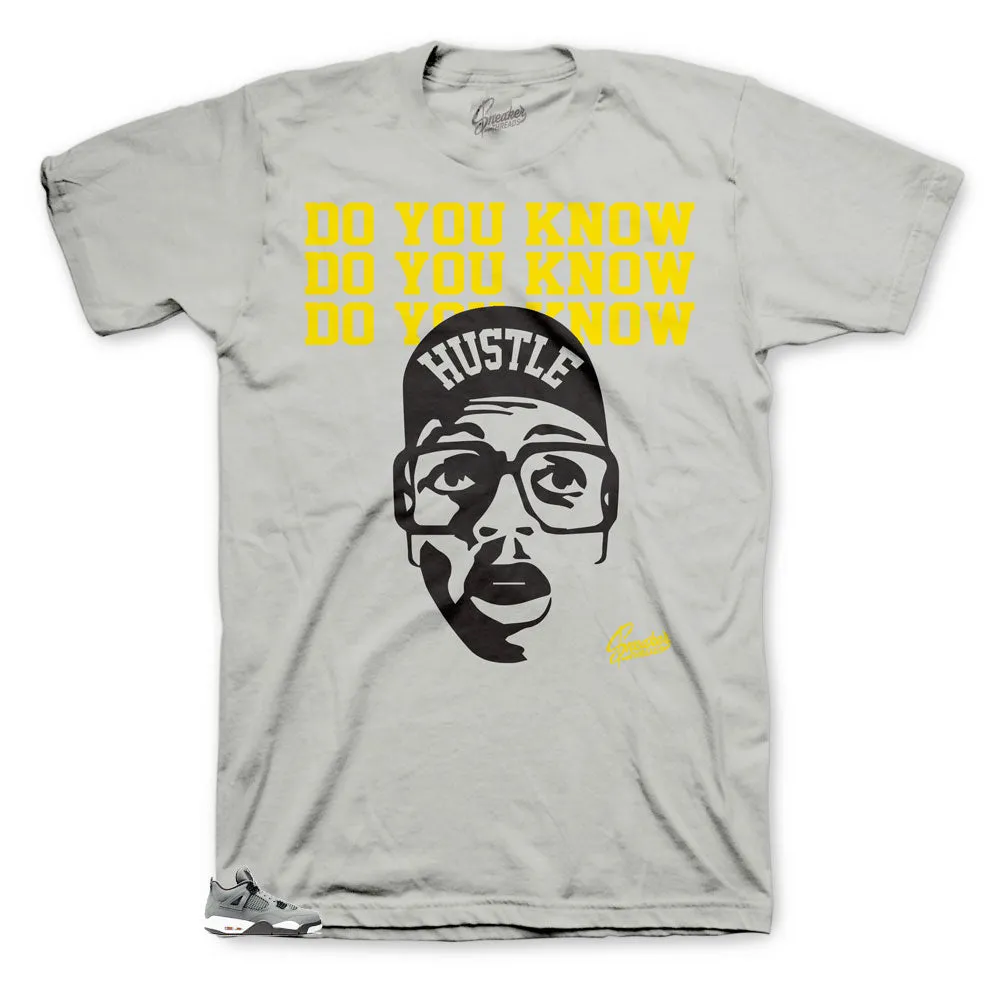 Retro 4 Cool Grey Do You Know Shirt