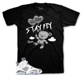 Retro 6 Cool Grey Money Over Love Shirt