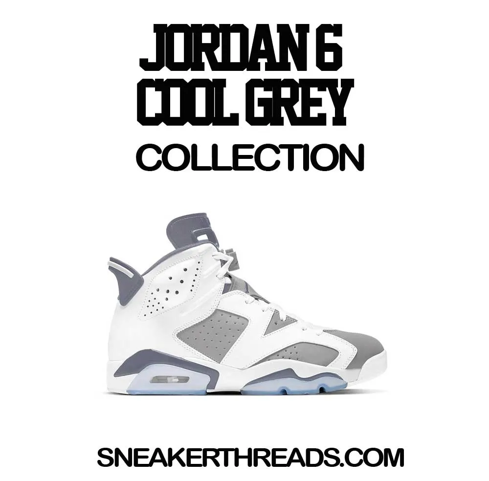 Retro 6 Cool Grey Money Talk Shirt