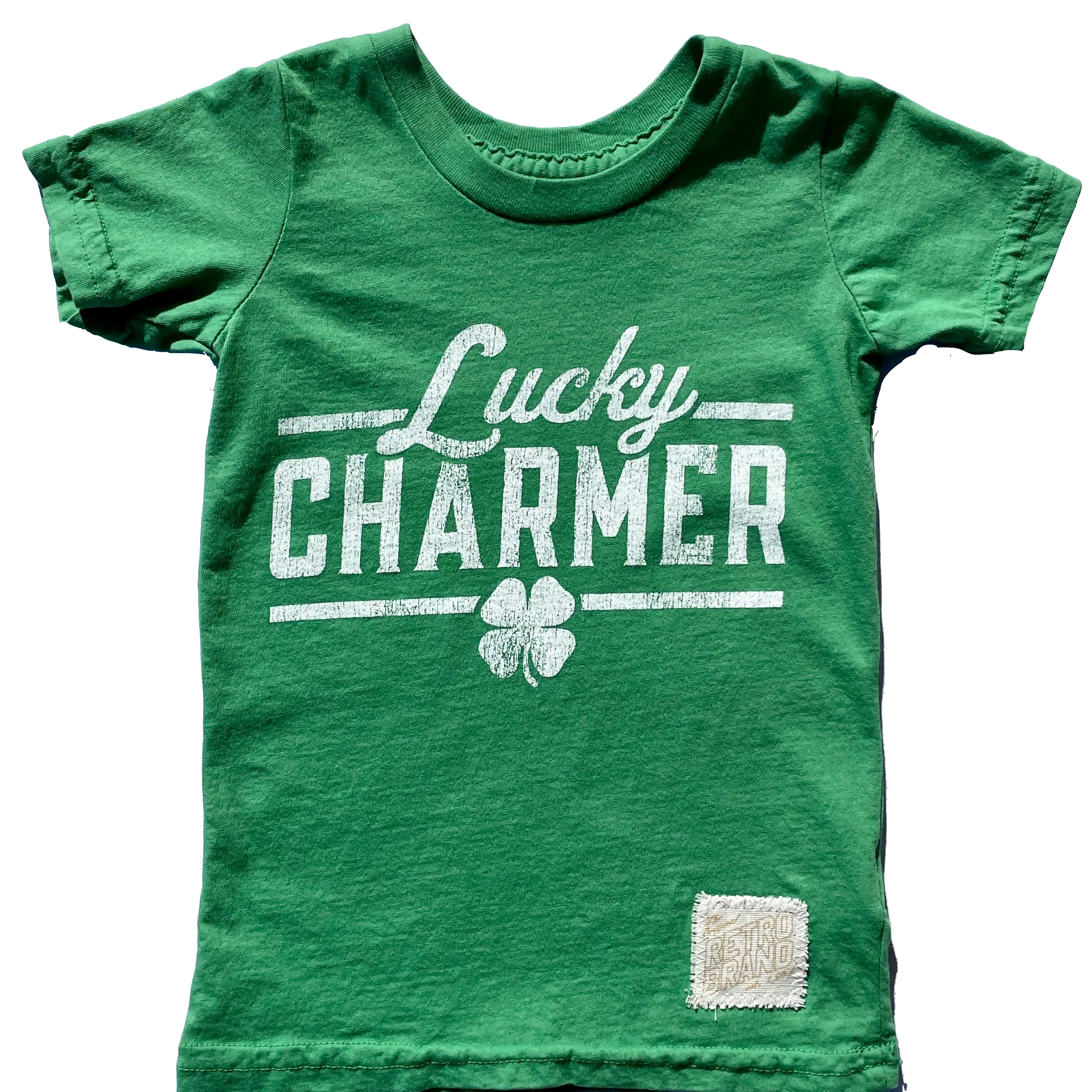 Retro Brand - Lucky Charmer Tee in Green