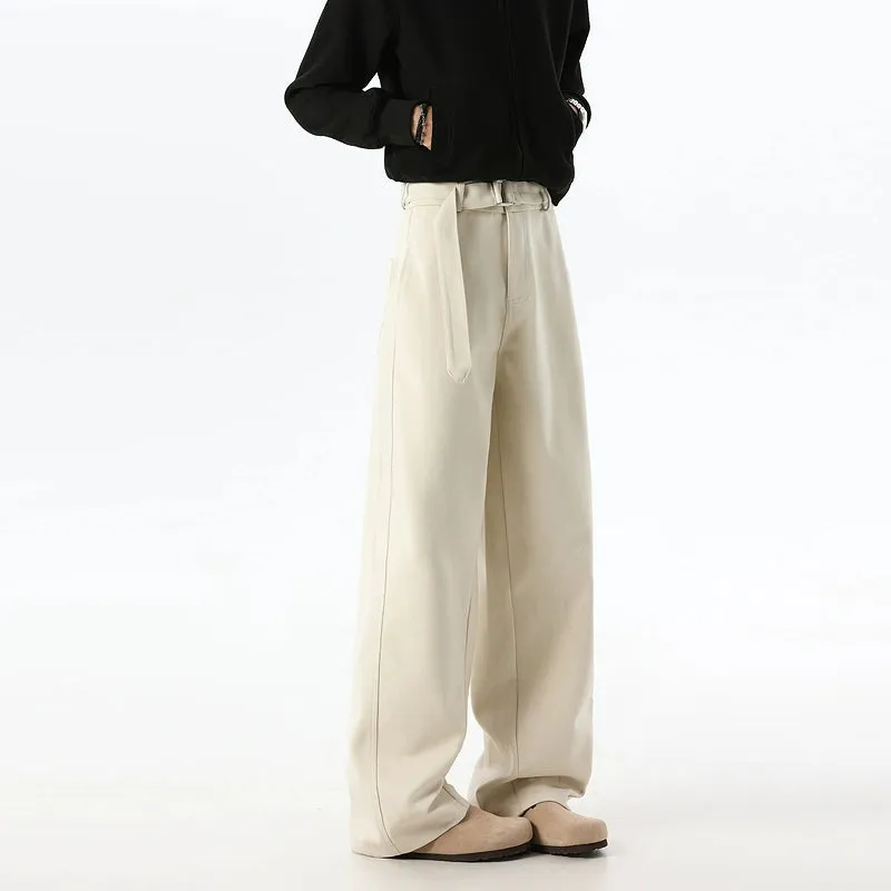 Retro Wool Heavyweight Loose Pants