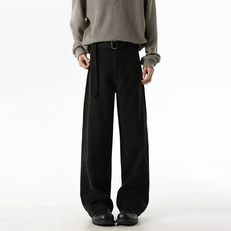 Retro Wool Heavyweight Loose Pants