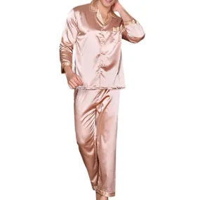 Silk Soft Breathable Pajamas Set