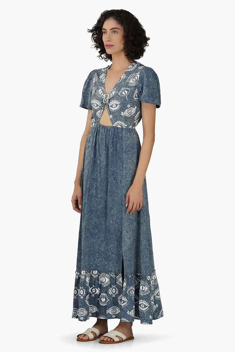 Soul Gypsy Eye Maxi Dress