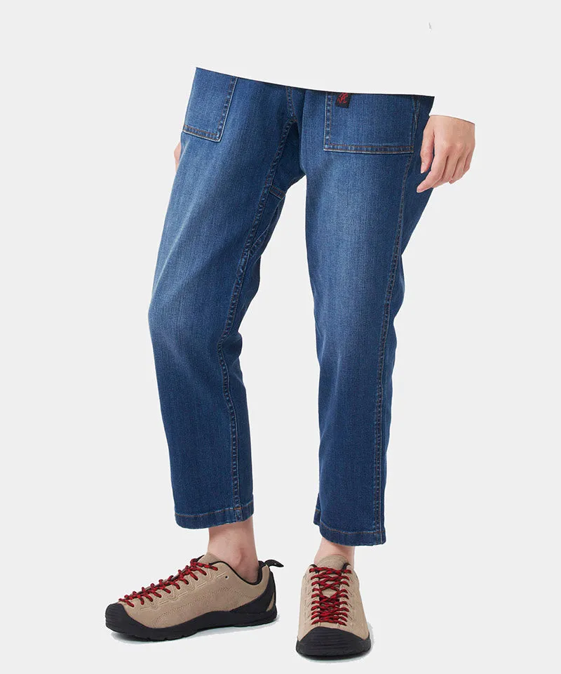 Stretch Denim Loose Tapered Pant