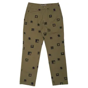 Students Golf Chester Twill Pants - OLIVE