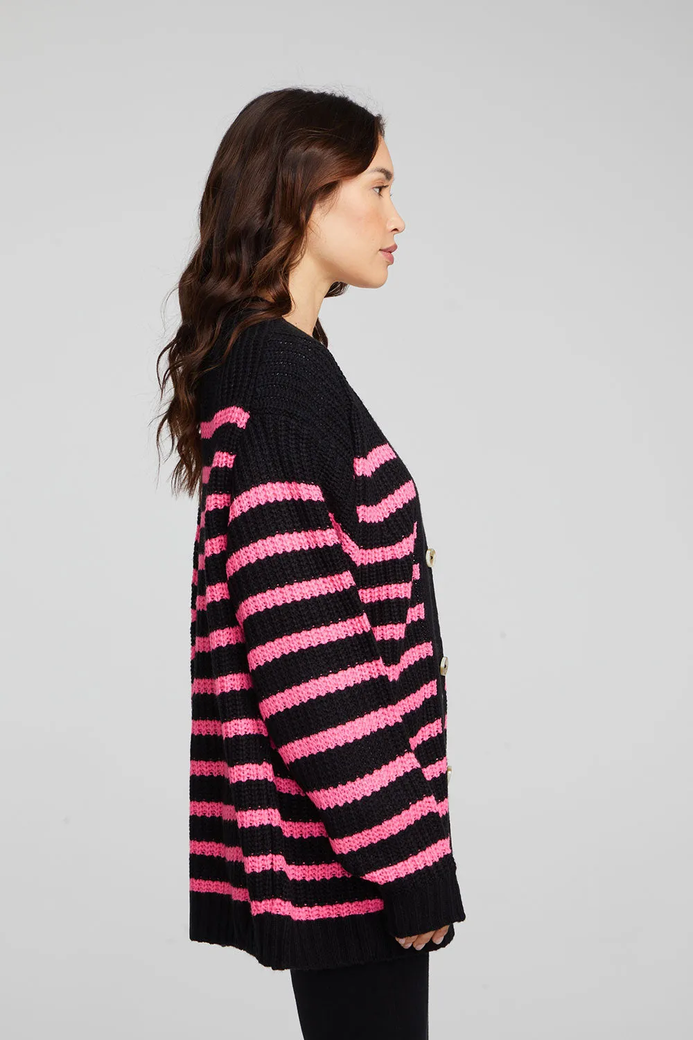 Vibe Melrose Stripe Cardigan